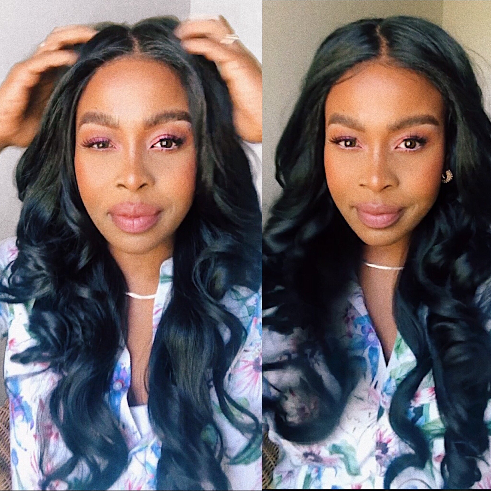 How to Apply A Synthetic Lace Front Wig — Vividly Kafi Beauty